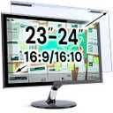 VINTEZ Blue Light Screen Protector for 23, 23.6, 23.8, 24 Inch Computer Monitor and Laptop – Anti-UV Blue Light Blocking Film for Desktop PC, Eye Protection Filter, 21.2" x 13.4", 1 Pack