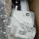 Ergonomic Office Chair, High Back Mesh Desk Chair with Adjustable Lumbar Support & Headrest, Flip-up Armrest, Computer Task Chairs for Home and Executive Office (W-White)