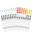 Mr. Pen- Watercolor Brush Pens, 18 Pack, Watercolor Brushes Set, Watercolor Pens for Adults, Water Brush Pen, Water Color Pens, Watercolor Brush Set, Refillable Brush Pen, Water Brushes for Watercolor