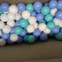 MoonxHome Ball Pit Balls for Toddlers, BPA Free Crush Proof Plastic Toy Balls for Ball Pit, Children's Pool Water Toys, Macaron Ocean Balls for Play Tent 2.15 Inch Pack of 100 200 500 800 1000