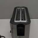 Elite Gourmet ECT-3100 4-Slice Long Slot Toaster | Extra Wide Slots for Bagels, Sourdough & Texas Toast | 6 Browning Settings | Reheat, Defrost & Cancel | Built-In Warming Rack | Stainless Steel