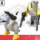 Deformation Combination Toy 5 in 1 Dinosaur Action Figure Robot for Kids