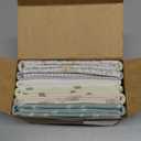 Organic Burp Cloths Baby Boy, Girl - 6-Pack Large 100% Cotton Burping Cloths for Babies, Spit Up Rags, Super Absorbent, Ultra Soft Newborn Rag, Gender Neutral, Machine Washable, Durable (Prairie)