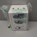 Bedside Commode Liners with Pads | 100 Commode Bags+100 Absorbent Pads | Leak-Guard | Rapid Absorption | Lemon Scented | Bedpan | Bedside Commode | Camping Toilet (Yellow+white)