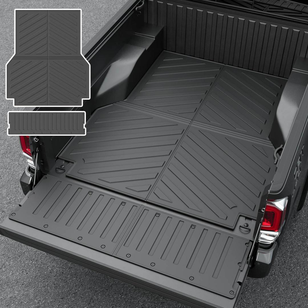 5FT Bed Mat Compatible with 05-23 Toyota Tacoma Tailgate Mat Truck Bed Liner Cargo Liner Replacement for 2005-2023 Toyota Tacoma Accessories