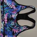 Holipick Women's Sports Bra Bikini Tops Racerback Swim Top Scoop Neck Bathing Suits Top Modest Padded Crop Tops Swimsuit Only (Medium)