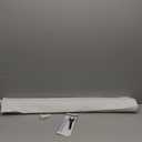 No Tools No Drill Cordless Roman Shades for Indoor Windows 100% Blackout, for Window Size 34" W  64" H White