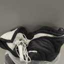 Electric Heated Blanket 72"x84" Full Size - Flannel & Sherpa Fabric Dual-Sided, 6 Heat Settings & 1-10 Hours Auto Off, Soft & Cozy Warming Throw for Home, Office, or Bed, Machine Washable, Iron Gray