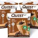 Quest Nutrition Ready to Drink Coffee Protein Shake, 30g Protein, 4g Carb, 1g Sugar, Gluten Free, Keto Friendly, 4 Count (Pack of 3) EXP 05/21/26