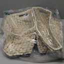 GRANNY SAYS Storage Baskets for Organizing, Wicker Storage Basket for Shelf, Wicker Basket for Organization, Waterproof Basket for Living Room, Decorative Basket for Pantry and Entryway, 2-Pack (13"L x 8 "W x 7"H, Butter Milk)