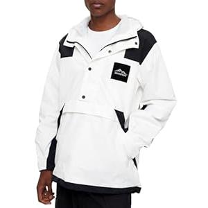 GRAY MONSTER Mens Hiking Outdoor Recreation Softshell Jackets Waterproof Outdoor Lightweight Jacket Rain Hood Windbreakers Raincoats (US, Alpha, Medium, Regular, Regular, White)