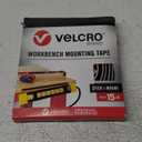 Velcro Brand Workbench Foam Mounting Tape with Snap Locking | Garage Organization Indoor or Outdoor | 10ft Total, 5ft Closure, 1/2" Wide, Black