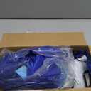 Sensory Swing for Kids & Adults Holds up to 300lbs Indoor & Outdoor Double Layer Therapy Cuddle Swing with 360 Swivel Hanger Kit for Calming, Effect for Autism, ADHD or SPD. (Star Blue)