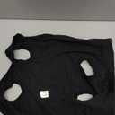 SAWMONG Recovery Suit for Dogs Female Male, Breathable Dog Onesie After Surgery Spay Neuter, Professional Dog Surgical Suit, Substitute Pet E-Collar Cone, Black, Medium