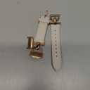 Wearlizer Leather Band Compatible with Fitbit Charge 6 Bands/Charge 5 Bands for Women, Dressy Slim Leather Strap Replacement Wristband with D-Shape Metal Buckle for Fitbit Charge 5/Charge 6 Band