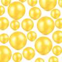 420Pieces Floating NO Hole Pearls for Centerpiece Glass Vases,Floating Bright Gold Pearls Beads for Tall Vase Filler Floatings Candles for Wedding