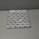 AVKA Studio 100% Cotton Decorative Kitchen Towels- Set of 3 Dishcloths- 19 x 27 inches- Purple White Floral Kitchen Towel- Absorbant Dish Towels for Dryng Dishes- Indian Block Print Cute Tea Towels