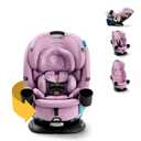 Graco Turn2Me 3-in-1 Rotating Convertible Car Seat, Lilac Mod, Rear-Facing Rotation Only, Forward-Facing Mode, Highback Booster Up to 100 lbs, Adjustable Headrest & Harness, Steel Reinforced Frame, Manufactured Date:04/30/2026