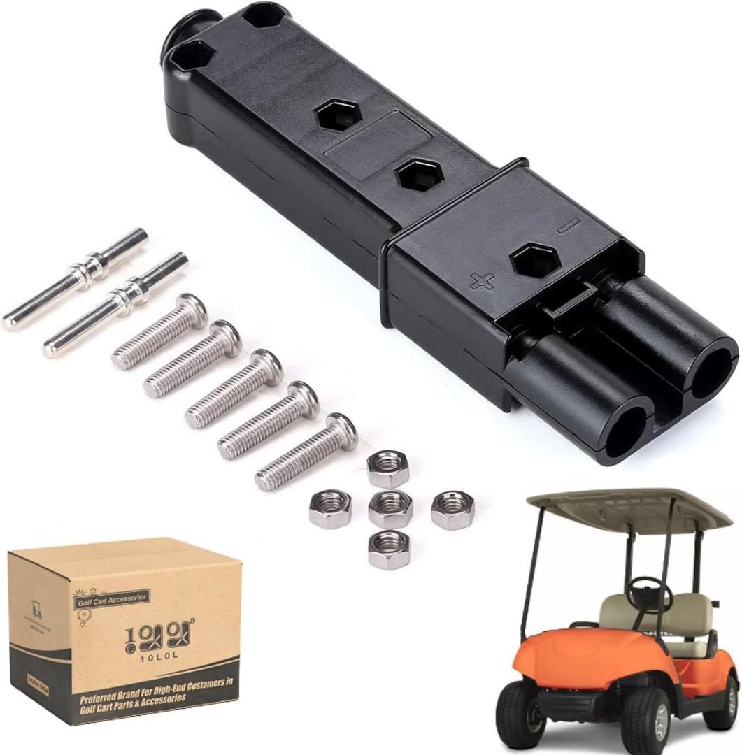 10L0L 48V Golf Cart Charger Plug for Yamaha G19 G22-2-Pin Replacement Golf Cart Battery Charger Plug for Yamaha (Year 1996-2007) OEM JR1-H235A-00