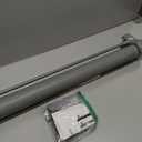 71 inch Retractable Baby Gates 42 inch Tall, Retractable Gate with Reinforced Strip Design to Prevent Crawling Through, 6 FT Retractable Dog Gate for Stairs, Doorways, Hallways, Indoor/Outdoor (Gray)