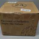 Homienly Premium Wheat Straw Dinnerware Sets - 24 PCS Dinner Plates,Plates,Cereal Bowls,Drinking Cups,Lightweight & Unbreakable Dishes Sets for 6,Dishwasher & Microwave Safe for Home - White