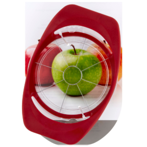 Culinary elements Everyday Culinary Fresh Apple Slicer. Red