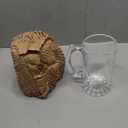 Heavy Beer Mugs Set, 16oz Glass Mugs With Handle, Beer Glasses For Freezer, 500ml Beer Drinking Glasses, Traditional Stein For Bar, Alcohol, Beverages,Coffee, Teas, Set of 2