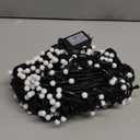 LED Christmas Lights Outdoor,300LED 105Ft 8 Modes Plug-in Connectable Waterproof Globe String Lights for Outdoor & Indoor Decorations (Multi-Colored)