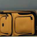 U.S. Traveler Rio Lightweight Softside Rolling Carry-on Suitcase, 2-Wheel Set, Orange