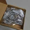 5/8 Cam Locks - 5/8 Diameter Cam Lock Keyed Alike Cabinet Locks Secure Files Drawers Mailbox RV Cylinder Replacement Lock Set, Camper Door Tool Box, Zinc Alloy(12 Pack)