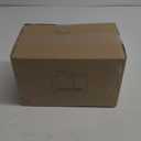 LUKA Ceramic Rustic Farmhouse Vase,9.25 inch Terracotta Vase with Handle, Neutral Tall Clay Vases Decorative Vases for Living Room, Table, Shelf Decor (Brown, L)