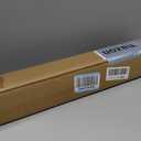 LazBlinds No Tools No Drill Cordless Roman Shades for Windows, Blackout Thermal Insulated UV Blocking Window Blinds, Room Darkening Fabric Blinds for Indoor Windows, 24'' W x 64'' H, Off White