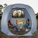 Alvantor Pop Up Screen Tent House Room Instant Outdoor Camping Canopy Sun Shelter Gazebo for Patio, Backyard & Deck, Privacy Tent(2-10 People,  10'x10' )