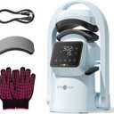 HTVRONT Auto Hat Press Machine - Hat Heat Press Machine with Precise Temp&Timer Control, A300 Hat Heat Press Machine for Caps with 2 Platens, Compatible with DTF Film, Embroidery Patches, Sublimation