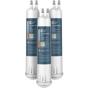 Crystala Filters Compatible with 4396841 Refrigerator Water Filter, EDR3RXD1, KAD3RXD1, WHR3RXD1, 4396841, 4396710, Filter 3, 46-9083,46-9030, 9030, 9083 Refrigerator Water Filter, 3 Pack