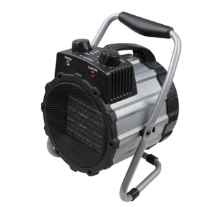 ProFusion Portable Ceramic Utility Heater with Thermostat — 1,500 Watt, 5,200 BTU, Model# FH16P-BM