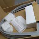 W10830162 Refrigerator French Door Gasket Replacement (Grey) by BAY Direct for Whirlpool Kitchen Aid Kenmore Maytag Jenn Air Compatible Part Number: 12723206AP W10179332 W10179332N W10199876 W10443225