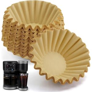 Paper Coffee Filters for Keurig Duo Coffee Maker 72oz, Deep Bowl Design
200 Pcs Unbleached Coffee Filter Basket for Keurig K-Duo Gen 2, Food Safe, No Grounds Leakage, Smooth Rich Flavor, Easy Clean