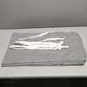 Box Spring Cover King/Cal King Size - Jersey Knit & Stretchy Wrap Around 4 Sides Bed Skirt for Hotel & Home, Silver