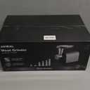 Electric Meat Grinder, Sausage Stuffer with 3 Sausage Tubes, 2 Blades, 3 Plates, 3200W Max, Meat Grinder Heavy Duty for Home Kitchen Use, Stainless Steel (Black)