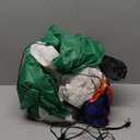 6 FT Christmas Tree Inflatables Decorations with Led Light, Santa Claus Chased by A Dog Climb The Tree, Funny Blow Up Decoration for Outdoor, Xmas Decorations Holiday Outside Lawn Yard Garden Decor