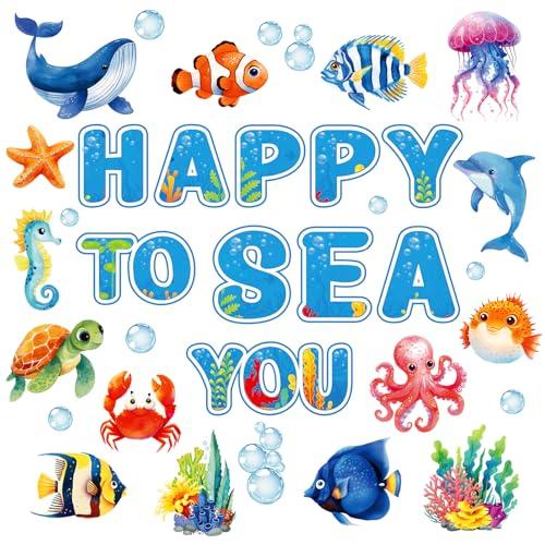 Ocean Bulletin Board Decorations - Ocean Theme Classroom Decorations Underwater Bulletin Board Decorations Elementary School Kindergarten Office Teacher Supplies