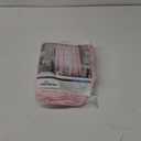 Curtainworks Flounced Ruffle Rod Pocket 100% Polyester, 42 x 63 Inch, 1 Curtain Panel, Pink
