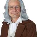 California Costumes Adult Benjamin Franklin Wig Standard