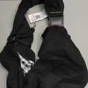 Tomkas Small Dog Sling Carrier - Zipper Pocket & Adjustable Strap & Zip Pocket - for 3-10 lbs Pets (Black, M - Zipper Pocket & Adjustable Strap)