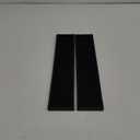 17.5x3.5 inches Long PVC Bar Rail Mat Non-Slip Serving Spill Mat (Pack of 2)
