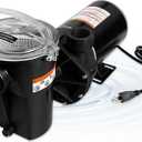 W3SP1580X15 Pool Pump Replacement for Hayward Power Flo LX - 1.5 HP Single-Speed Above Ground Pool Pump - 115V Black Stainless Steel Corded Electric Quiet Operation