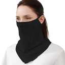 Cooling Balaclava Face Mask UPF 50 Sun Protection Breathable Neck Gaiter Golf Hiking Running Cycling Outdoor Sports, XXS/XS