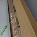 UNISHADES Cordless Bamboo Roman Shades for Windows, Blinds Size (45.5" W 64" H) Colour (Highfield Teak)