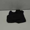 Harssidanzar Women's 2 in 1 Yoga Long Sleeve Mesh Gym Athletic Tops Workout Shirts with Medium Support Sports Bra CL301US (Small,Black)